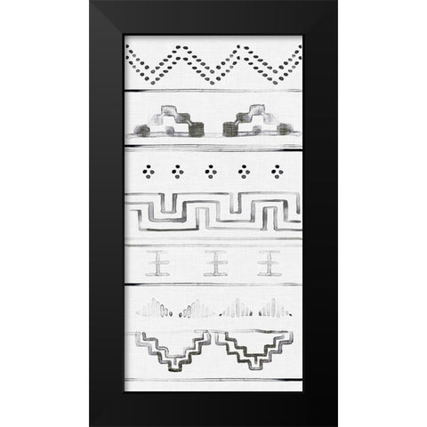 Paz IV Black Modern Wood Framed Art Print by Parker, Jennifer Paxton