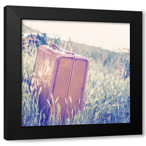 Vintage Office II Black Modern Wood Framed Art Print by Brown, Thomas