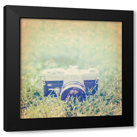 Vintage Office V Black Modern Wood Framed Art Print by Brown, Thomas