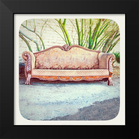 Vintage Office IX Black Modern Wood Framed Art Print by Brown, Thomas