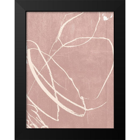 Tactile Reflex I Black Modern Wood Framed Art Print by Parker, Jennifer Paxton
