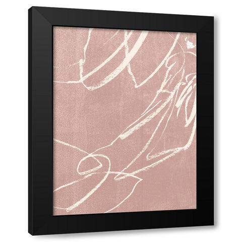 Tactile Reflex II Black Modern Wood Framed Art Print by Parker, Jennifer Paxton