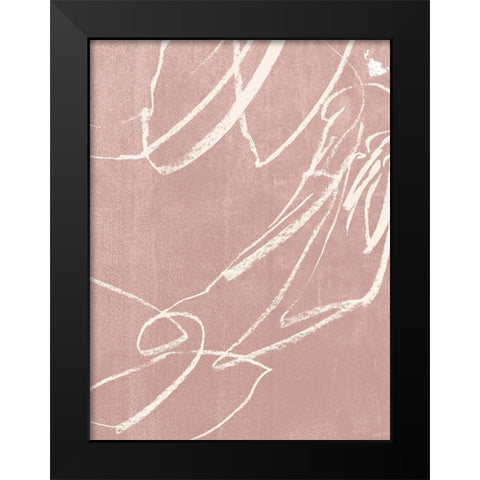 Tactile Reflex II Black Modern Wood Framed Art Print by Parker, Jennifer Paxton