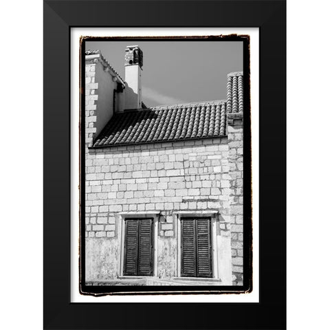 Dubrovnik, Croatia III Black Modern Wood Framed Art Print by DeNardo, Laura
