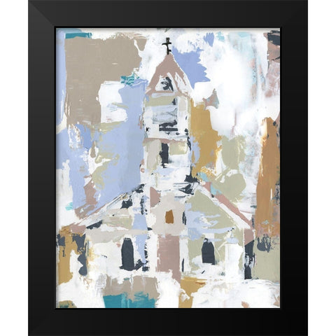Sunday Chapel II Black Modern Wood Framed Art Print by Warren, Annie