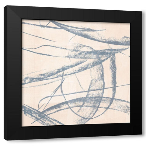 Open Weave I Black Modern Wood Framed Art Print by Parker, Jennifer Paxton