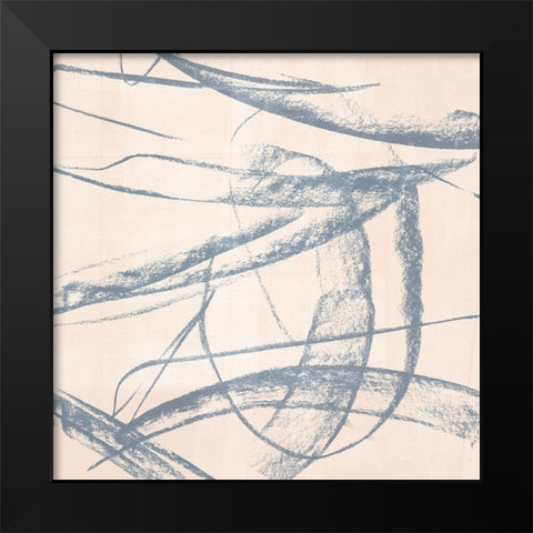 Open Weave I Black Modern Wood Framed Art Print by Parker, Jennifer Paxton