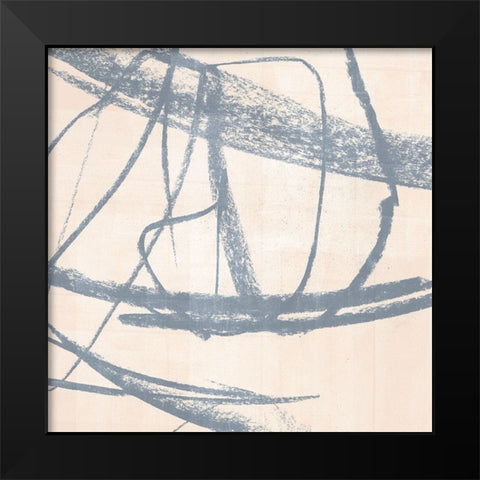 Open Weave II Black Modern Wood Framed Art Print by Parker, Jennifer Paxton