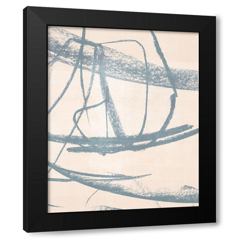 Open Weave III Black Modern Wood Framed Art Print by Parker, Jennifer Paxton