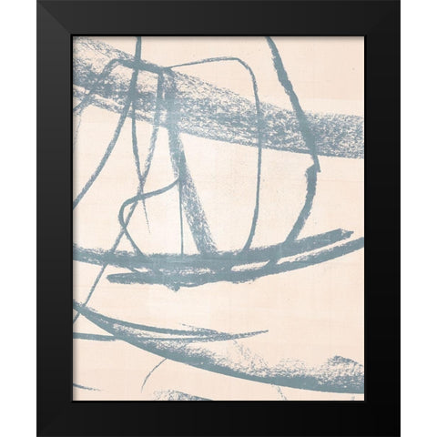 Open Weave III Black Modern Wood Framed Art Print by Parker, Jennifer Paxton