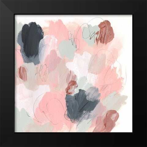 Ericas Bouquet I Black Modern Wood Framed Art Print by Parker, Jennifer Paxton