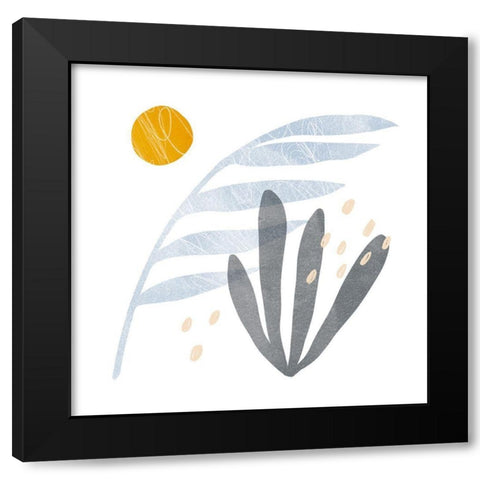 Matisse Daydream II Black Modern Wood Framed Art Print with Double Matting by Scarvey, Emma