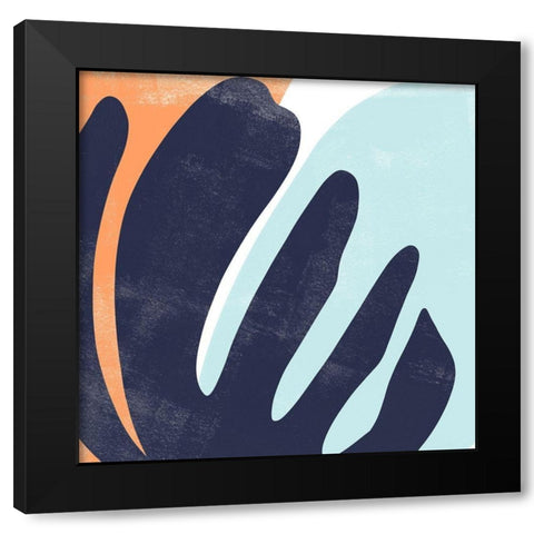 Bright Wave II Black Modern Wood Framed Art Print by Scarvey, Emma