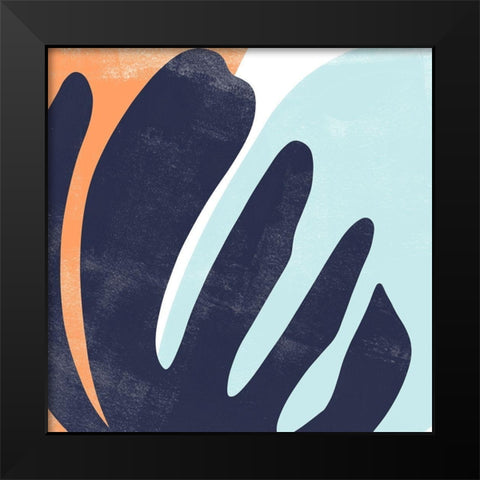 Bright Wave II Black Modern Wood Framed Art Print by Scarvey, Emma