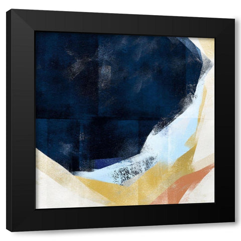 Splunking III Black Modern Wood Framed Art Print with Double Matting by Scarvey, Emma