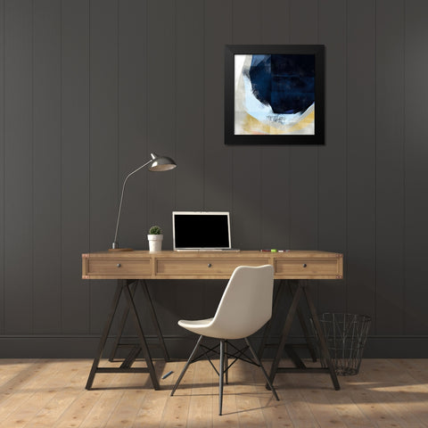 Splunking V Black Modern Wood Framed Art Print by Scarvey, Emma
