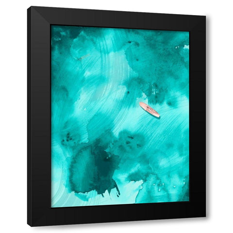 On the Outside II Black Modern Wood Framed Art Print by Parker, Jennifer Paxton