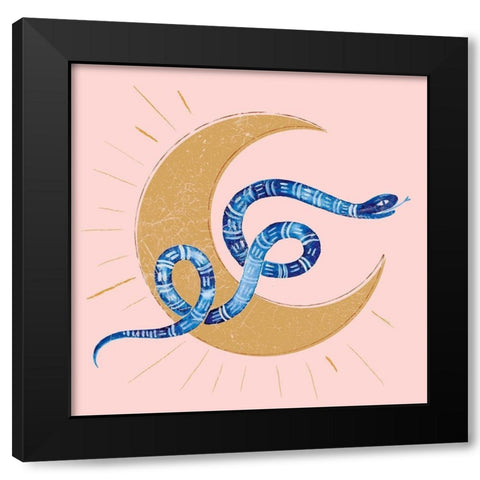 Elemental Earth I Black Modern Wood Framed Art Print by Parker, Jennifer Paxton