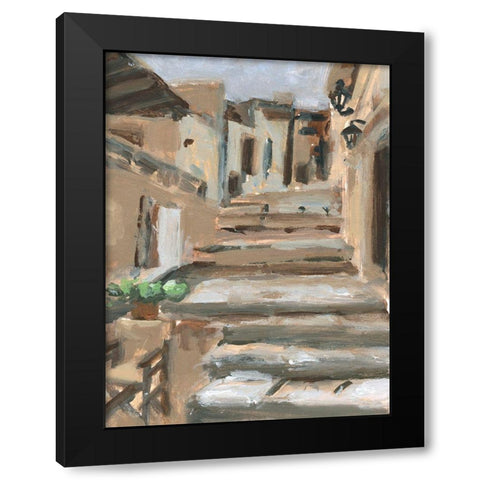 Dusky Alley II Black Modern Wood Framed Art Print by Wang, Melissa