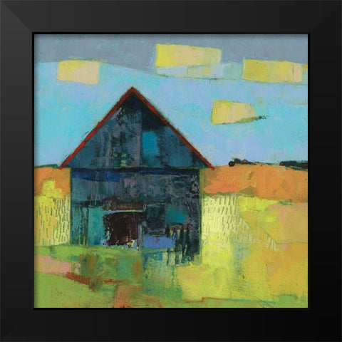Arvonia Barn Black Modern Wood Framed Art Print by Jachimiec, Sue