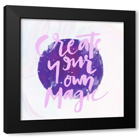 Magical Graduation I Black Modern Wood Framed Art Print by Parker, Jennifer Paxton