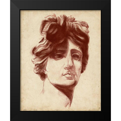 Statuesque Study I Black Modern Wood Framed Art Print by Parker, Jennifer Paxton