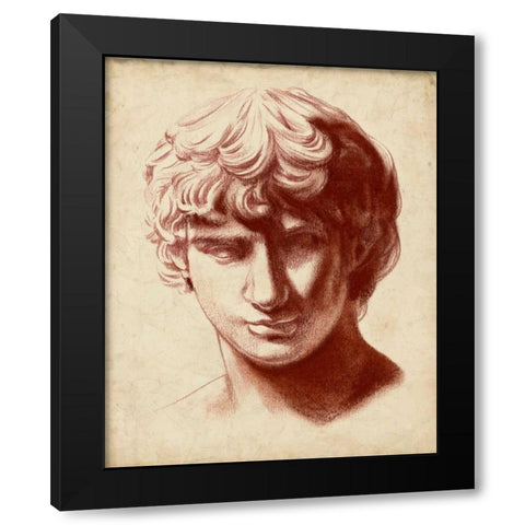 Statuesque Study II Black Modern Wood Framed Art Print by Parker, Jennifer Paxton
