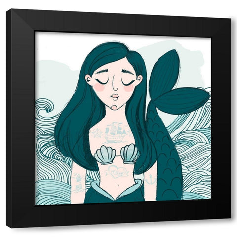 Skilled Sailor II Black Modern Wood Framed Art Print by Parker, Jennifer Paxton