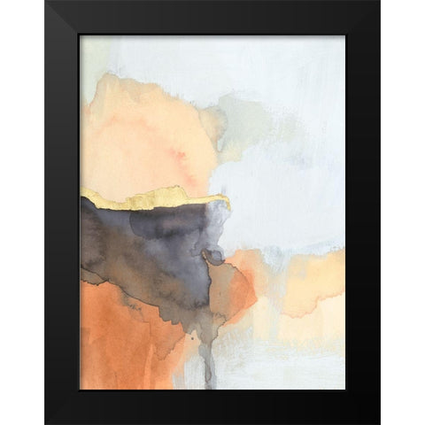 Cusp I Black Modern Wood Framed Art Print by Barnes, Victoria