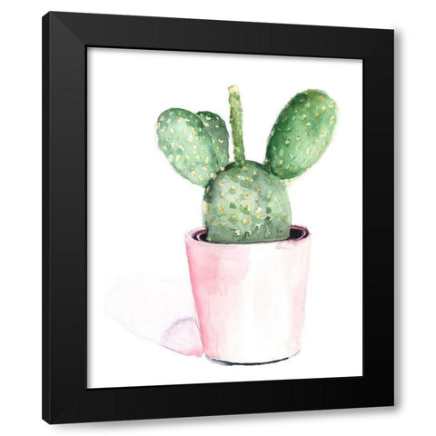 Sharp Succulents III Black Modern Wood Framed Art Print by Parker, Jennifer Paxton