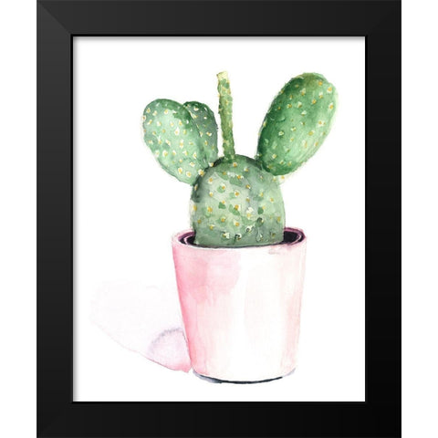 Sharp Succulents III Black Modern Wood Framed Art Print by Parker, Jennifer Paxton