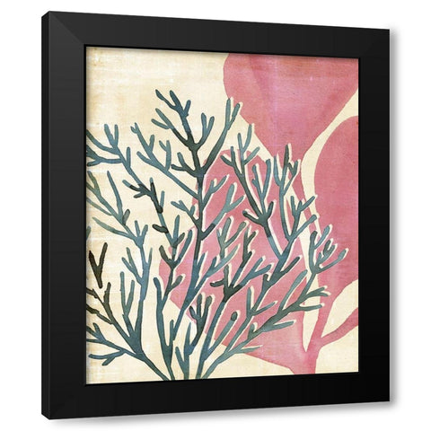 Chromatic Sea Tangle III Black Modern Wood Framed Art Print by Warren, Annie