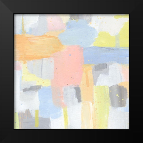Spring Bound II Black Modern Wood Framed Art Print by Warren, Annie