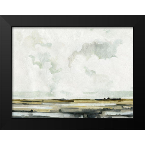 Quiet Moors I Black Modern Wood Framed Art Print by Caroline, Emma