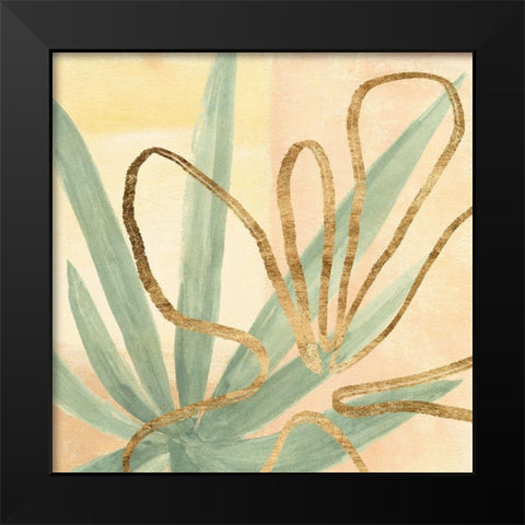 Desert Glow II Black Modern Wood Framed Art Print by Warren, Annie