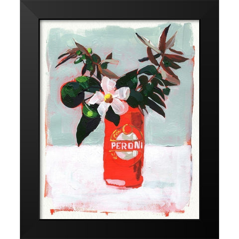 Centerpiece II Black Modern Wood Framed Art Print by Parker, Jennifer Paxton