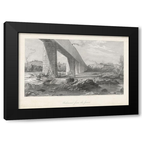 Richmond from the James Black Modern Wood Framed Art Print with Double Matting by Bryant, William Cullen