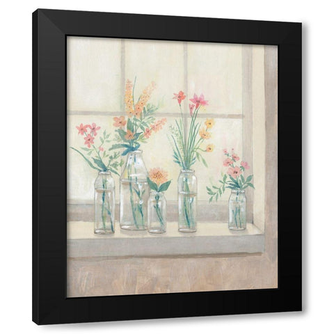 Sunlight Morning I Black Modern Wood Framed Art Print with Double Matting by OToole, Tim