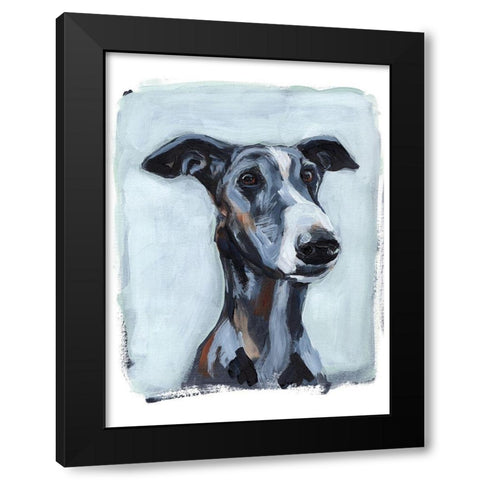 Bestie Portrait II Black Modern Wood Framed Art Print by Parker, Jennifer Paxton