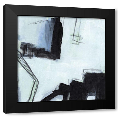 Fractal Sky I Black Modern Wood Framed Art Print by Parker, Jennifer Paxton