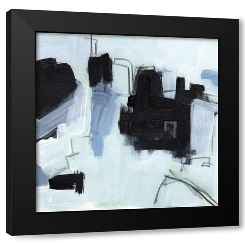 Fractal Sky IV Black Modern Wood Framed Art Print by Parker, Jennifer Paxton