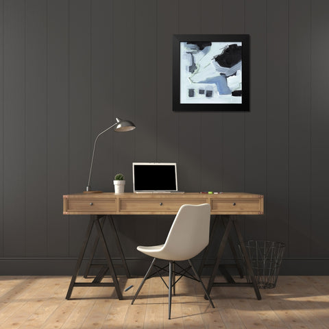 Fractal Sky V Black Modern Wood Framed Art Print by Parker, Jennifer Paxton