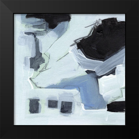 Fractal Sky V Black Modern Wood Framed Art Print by Parker, Jennifer Paxton