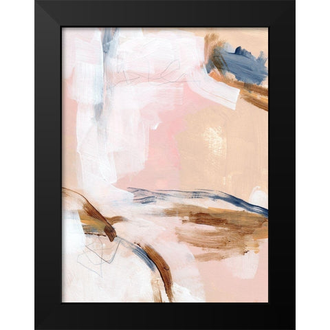 Salt Flat Tracks I Black Modern Wood Framed Art Print by Parker, Jennifer Paxton
