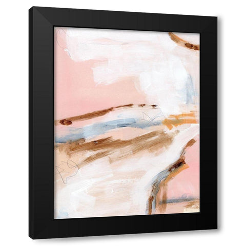 Salt Flat Tracks II Black Modern Wood Framed Art Print by Parker, Jennifer Paxton
