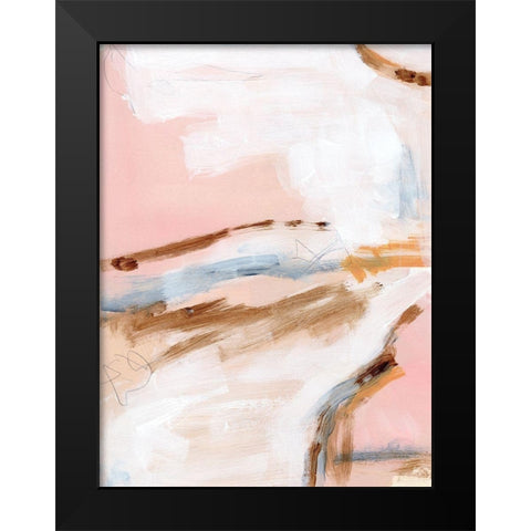 Salt Flat Tracks II Black Modern Wood Framed Art Print by Parker, Jennifer Paxton