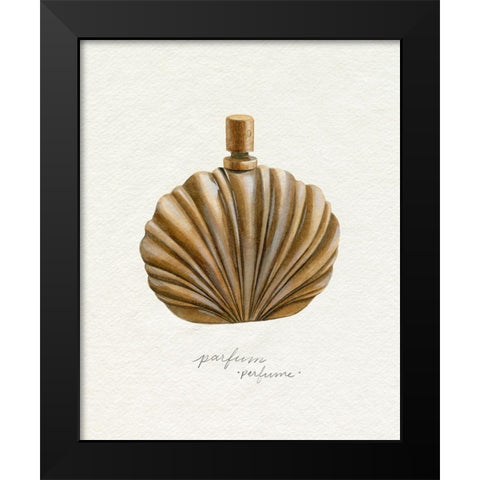 Gilded Toiletries II Black Modern Wood Framed Art Print by Popp, Grace