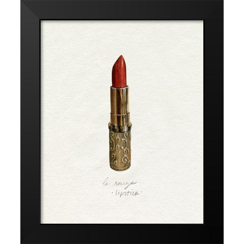 Gilded Toiletries III Black Modern Wood Framed Art Print by Popp, Grace