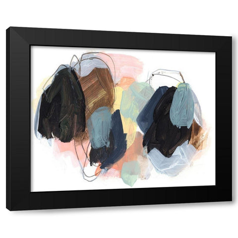 Boulders I Black Modern Wood Framed Art Print by Parker, Jennifer Paxton