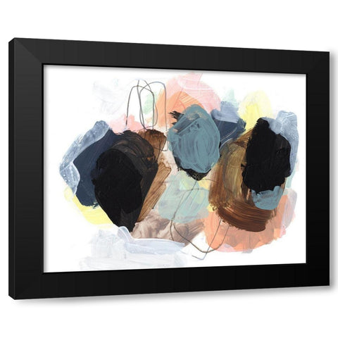 Boulders II Black Modern Wood Framed Art Print by Parker, Jennifer Paxton